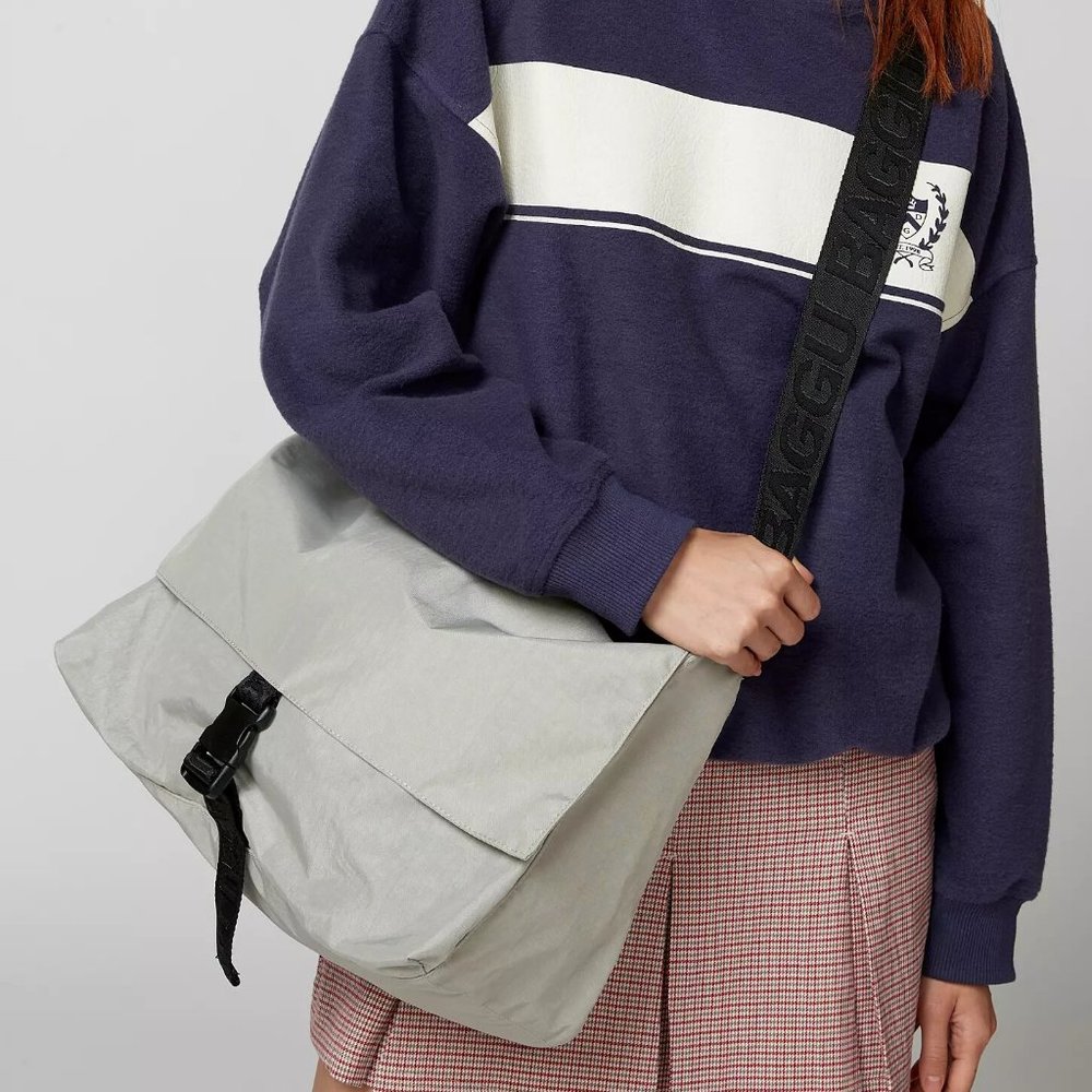 NWT Baggu Sport Messenger Bag - Grey